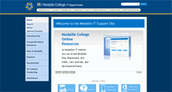 Desktop Screenshot of it.medaille.edu