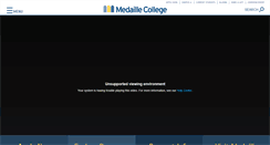 Desktop Screenshot of medaille.edu