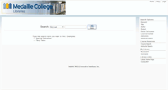 Desktop Screenshot of mclib.medaille.edu