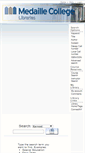 Mobile Screenshot of mclib.medaille.edu
